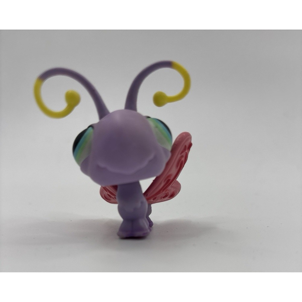 LPS Littlest Pet Shop Purple Butterfly Pink‎ Wings #93